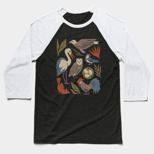 Bird Friends Baseball T-Shirt